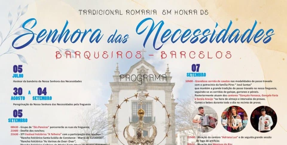 Tradicional Romaria em Hora de Nossa Senhora das Necessidades