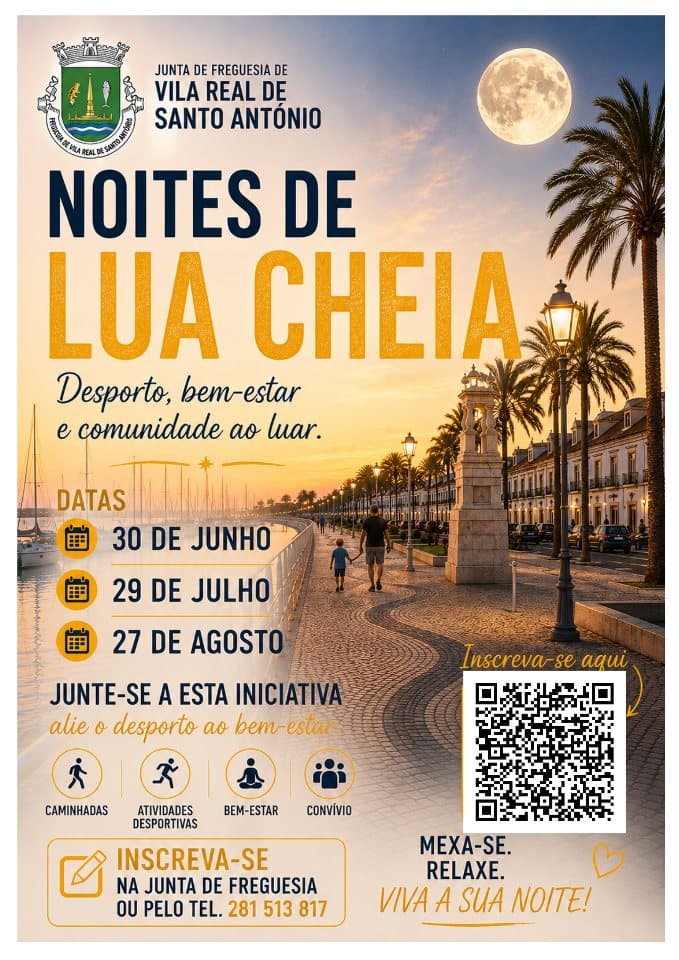 Noites de Lua Cheia 2026